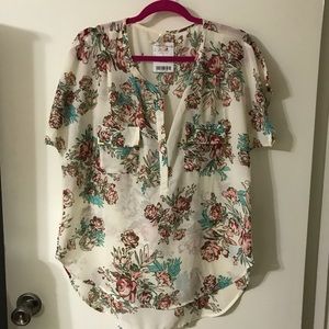 Floral blouse NWT